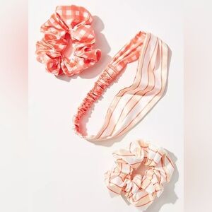 ANTHROPOLOGIE Printed Headband And Scrunchie Set NWT